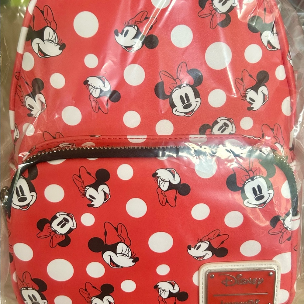 DISNEY LOUNGEFLY - NWT, new in wrapping, Minnie Mouse Disney LOUNGEFLY.